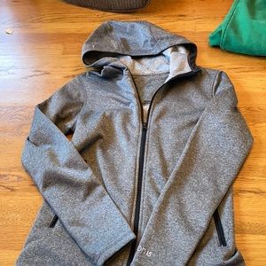 Burton fleece lined windbreaker sports jacket